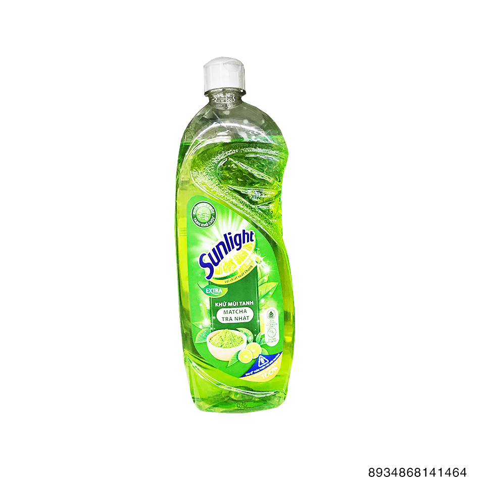 Nước Rửa Chén Sunlight Hương Trà Xanh 750ml